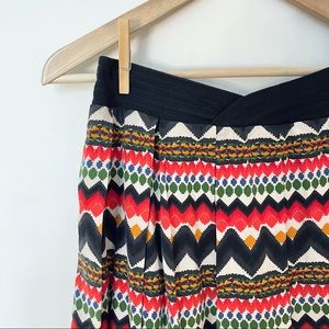 FEI Patterned A-Line Skirt